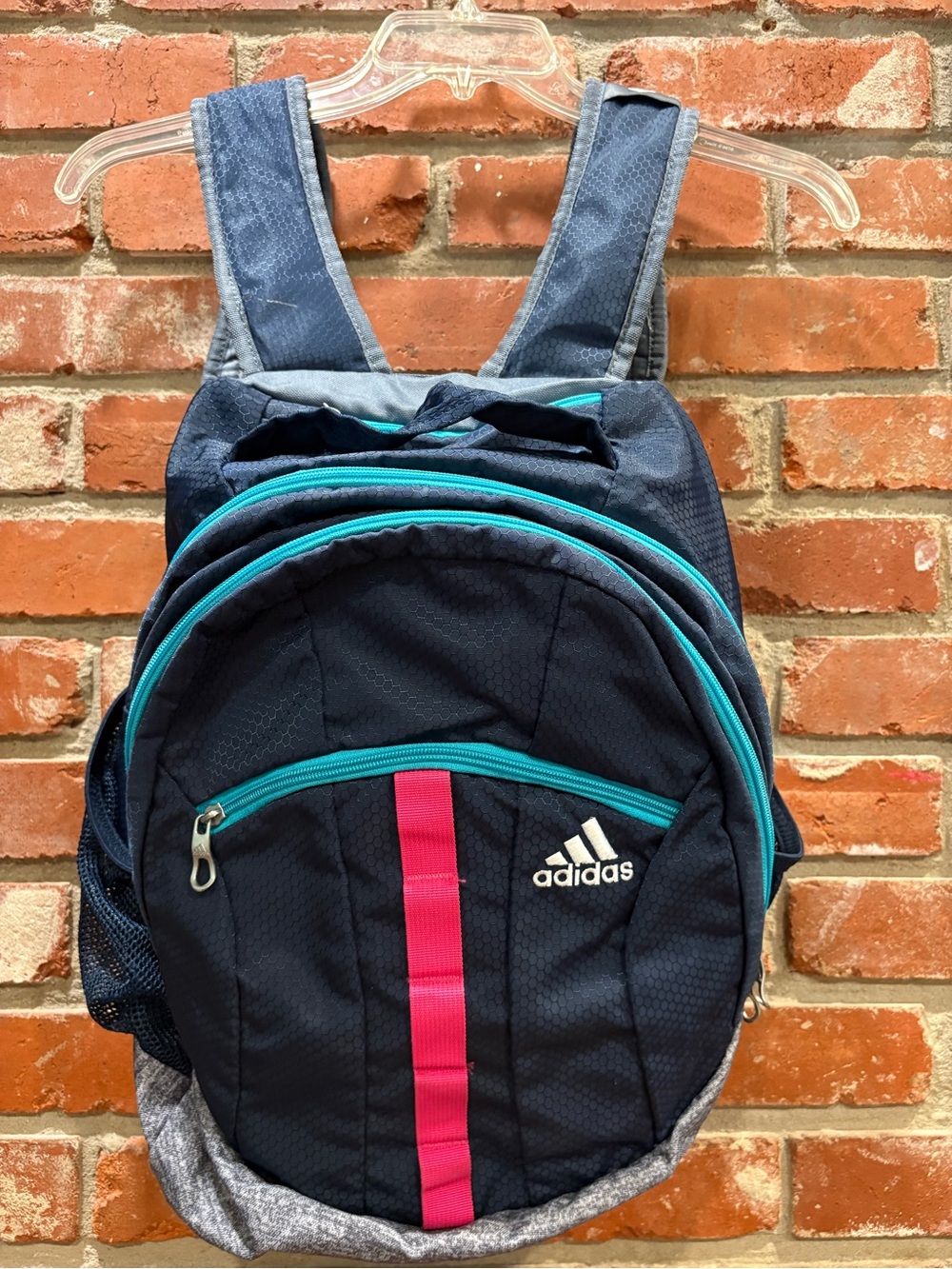 Adidas Navy Blue Athletic Backpack - Picture 2 of 7